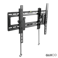 Rack Fijo con Inclinación para TV 37 a 80 Pulg / VESA Max 600x400mm / Carga 70 kg