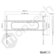 Rack Fijo para TV 43 a 90 Pulg / VESA Max 800x400mm / Carga 80 kg
