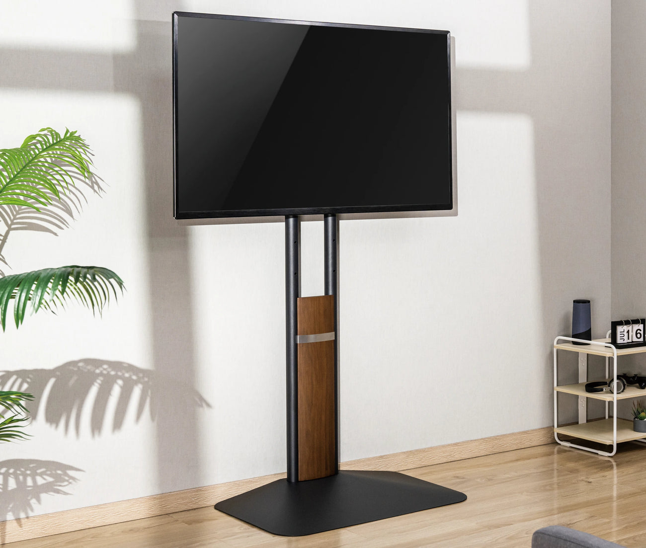 Soporte Pedestal con Base para TV 32 a 85 Pulg / VESA Max 600x400mm / Carga 50 kg