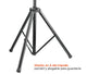 Pedestal Trípode para TV 32 a 55 Pulg / Vesa Max 40x40cm / Carga 35 kg