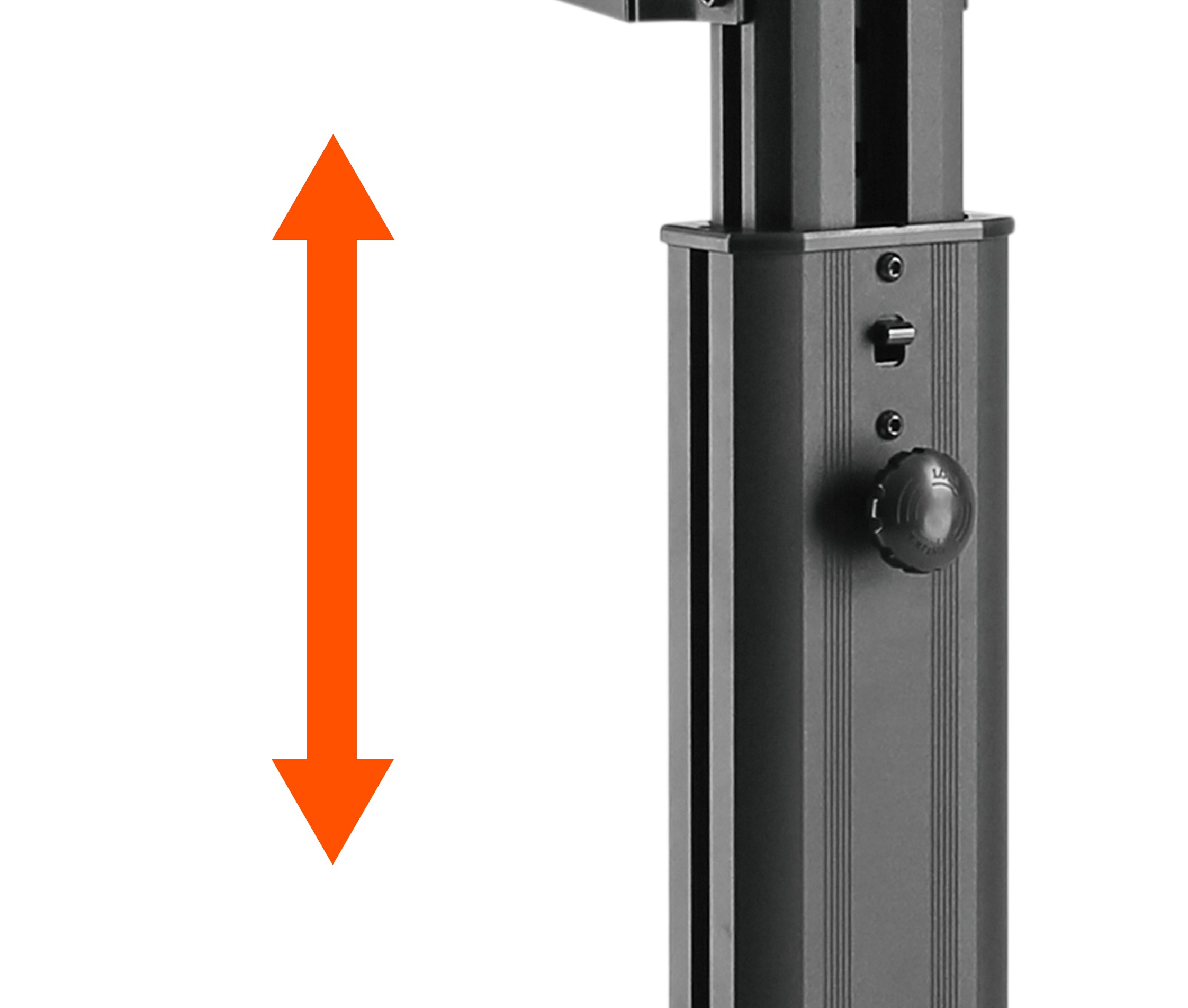 Pedestal con Ruedas para 2 Monitores 13 a 32 Pulg con Soporte para CPU y teclado