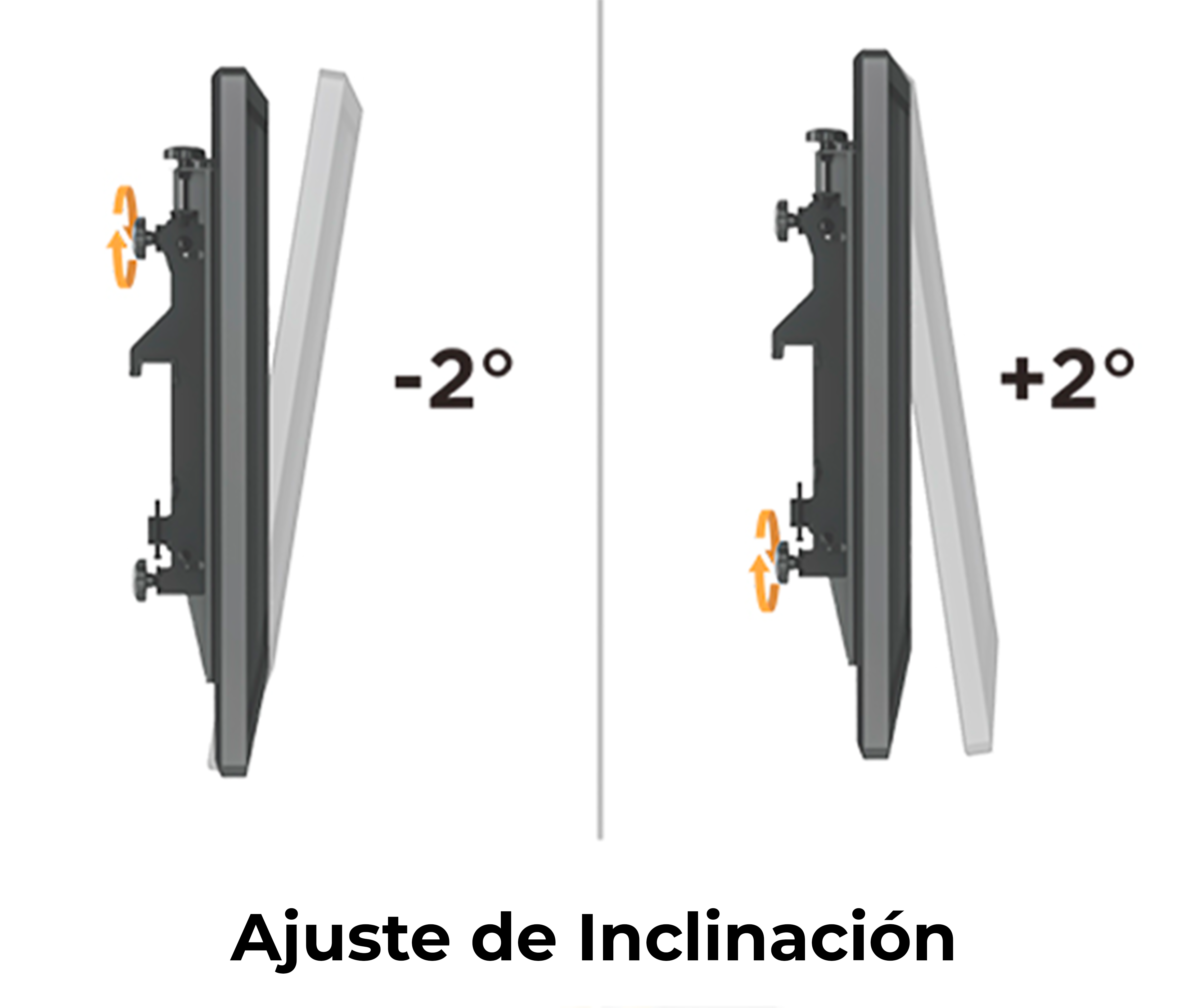 Pedestal con Ruedas Videowall 2x3 para 6 Pantallas