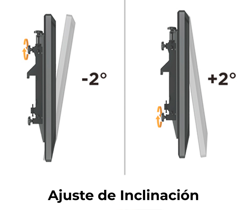 Pedestal con Ruedas Videowall 2x3 para 6 Pantallas 55 Pulg / Alt 260 cm