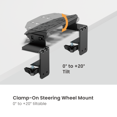 Soporte Gamer para Timon, Pedal y Palanca de Cambio / Rally Simulador de Carrera