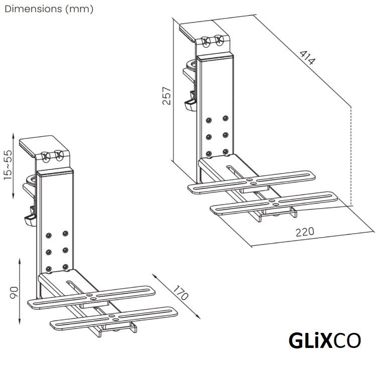 Soporte Gamer para Acelerador y Joystick / Simuladores de Vuelo