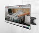 Rack Giratorio con Gas Spring para TV 32 a 55 Pulg / VESA Max 400x400mm / Carga 30 kg / Altura Regulable