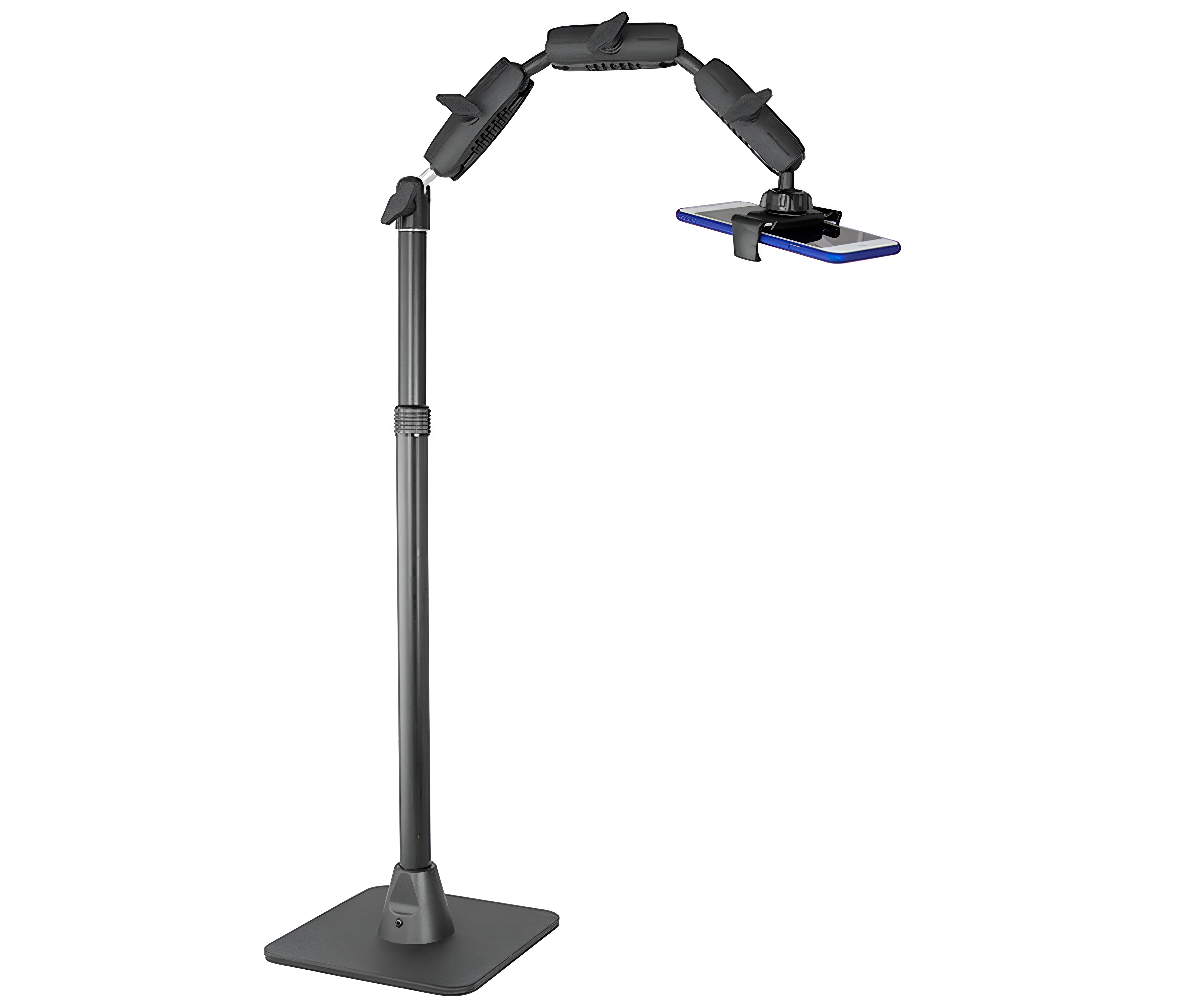 Soporte de Escritorio con Base para Celular / Camaras digitales - Ideal para transmisión en vivo, videos tutoriales