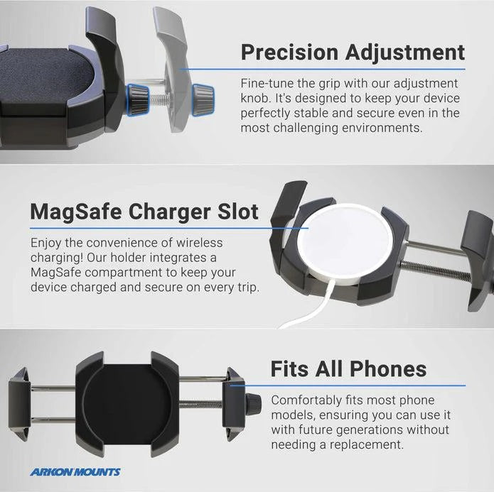 Soporte para Celular  con succión ultraadherente RoadVise ®