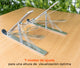 Elevador Plegable De Aluminio para Laptop 11 a 15 Pulg