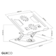 Soporte Plegable Giratorio 360°  para Laptop 11 a 15.6 Pulg / Cooler