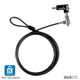 Cable de Seguridad para Laptop con LLave Codificada / 2 Mt / Ranura Standard Kensington