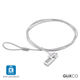 Cable de Seguridad para Laptop con Clave 4 dígitos / 1.8 Mt / Ranura Standard Kensington