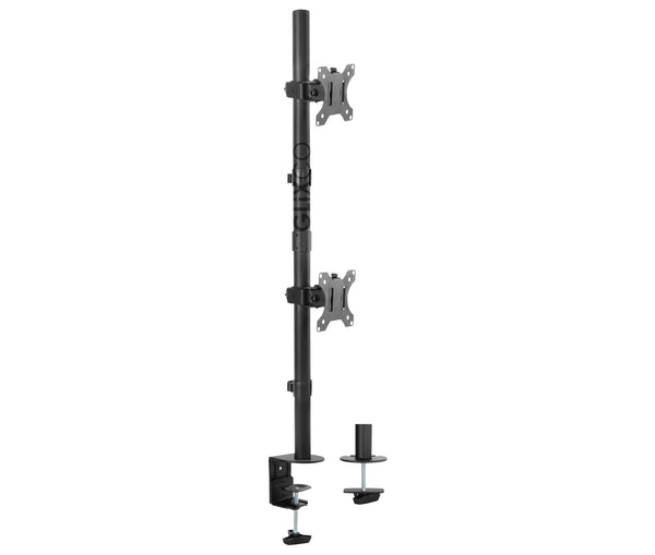 Rack Soporte Doble de Escritorio para 2 Monitores de 13 a 32 Pulg