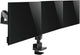 RACK CON TRIPLE BRAZO GAS SPRING PARA 3 MONITORES DE 17 A 30 PULG -MONTADO EN POSTE