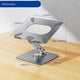 Soporte Plegable para Laptop 11 a 17 Pulg / Base Giratoria 360° / Altura Regulable