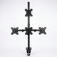 Rack Soporte Triple de Escritorio para 3 Monitores 13 a 24 Pulg