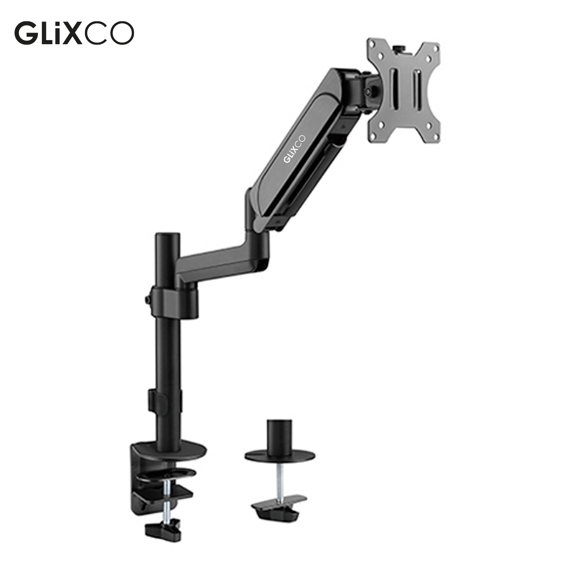 Rack Soporte con Gas Spring de Escritorio para Monitor de 17 a 32 Pulg