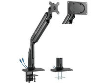 Rack Soporte  Gas Spring de Escritorio Monitor Curvo Gaming Odyssey 17 a 43 Pulg / Carga 18Kg