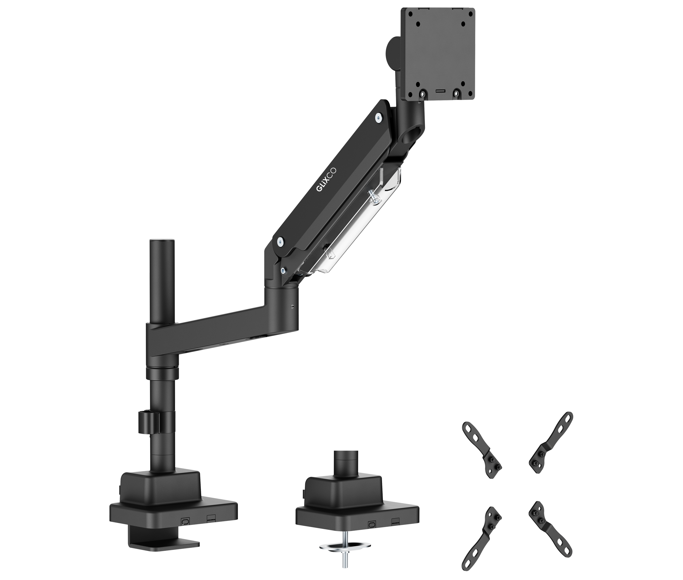 Rack Soporte con Gas Spring de Escritorio para Monitor Samsung Odyssey Ark 24 a 57 Pulg