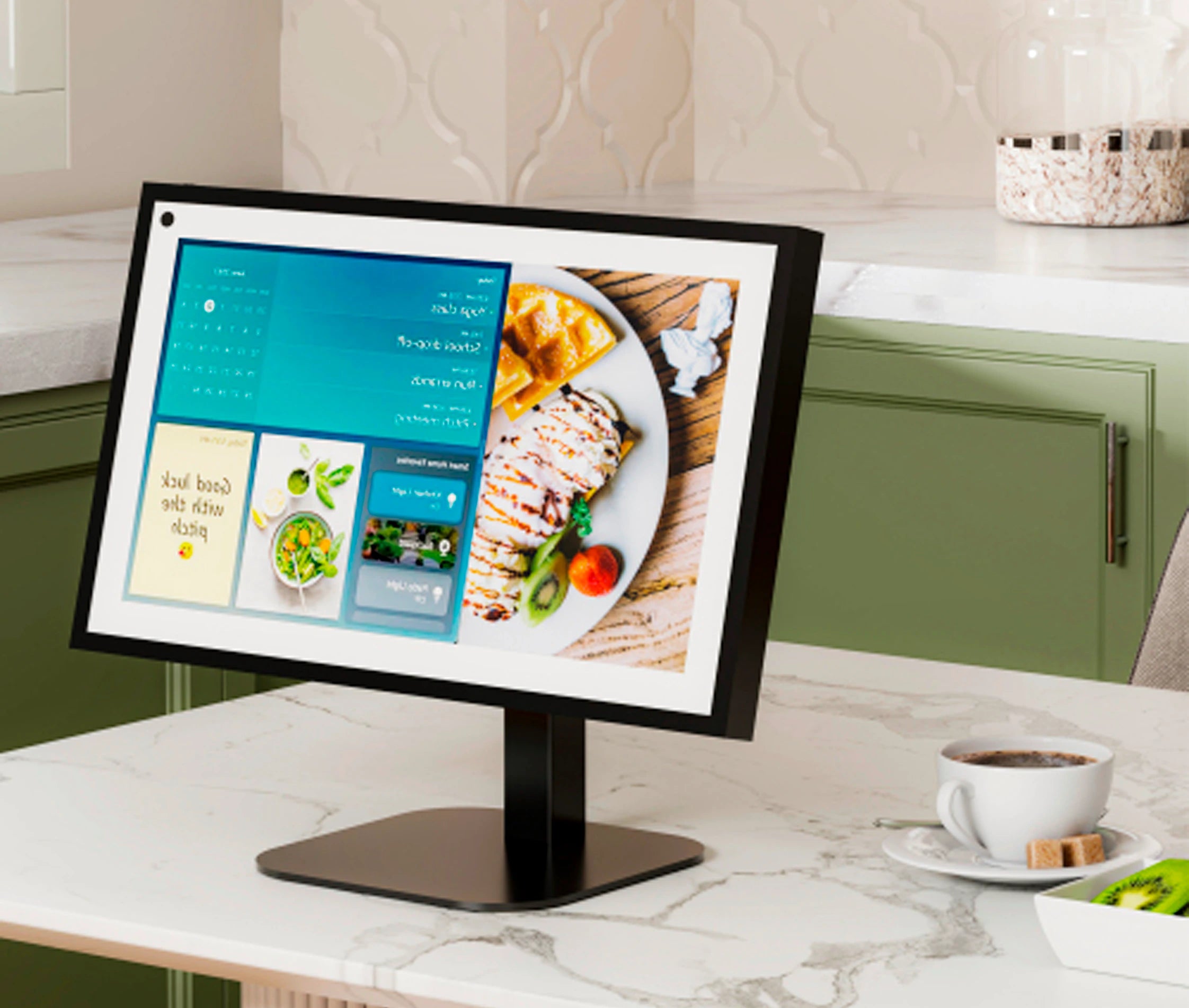 Rack Soporte con Base para Monitor 15 Pulg / Amazon Echo Show 15