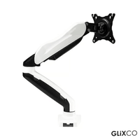 Rack Soporte de Escritorio con Gas Spring para Monitor 13 a 32 Pulg