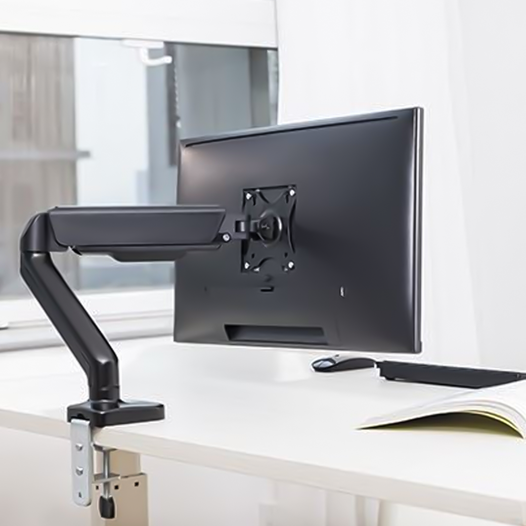 Soporte con Gas Spring de escritorio para Monitor 17 a 32 Pulg