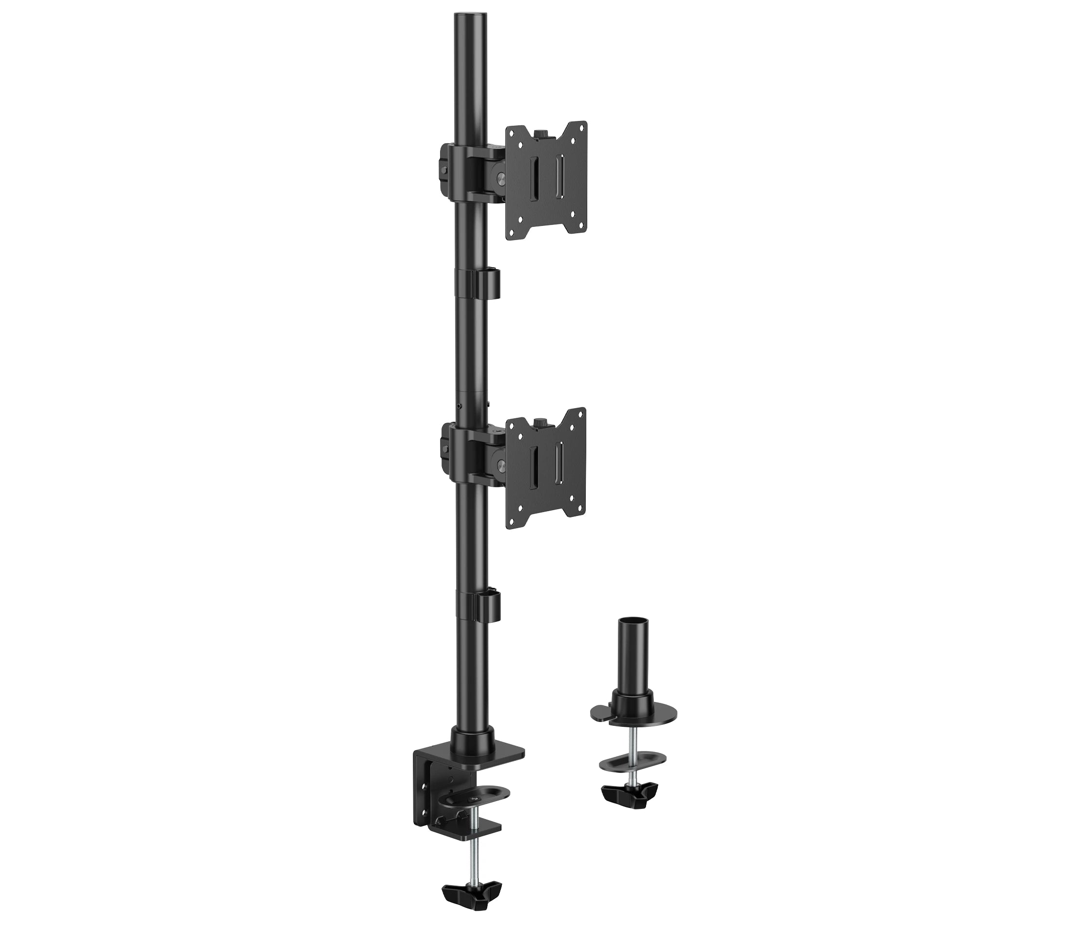 Rack Soporte Doble de Escritorio para 2 Monitores de 17 a 49 Pulg