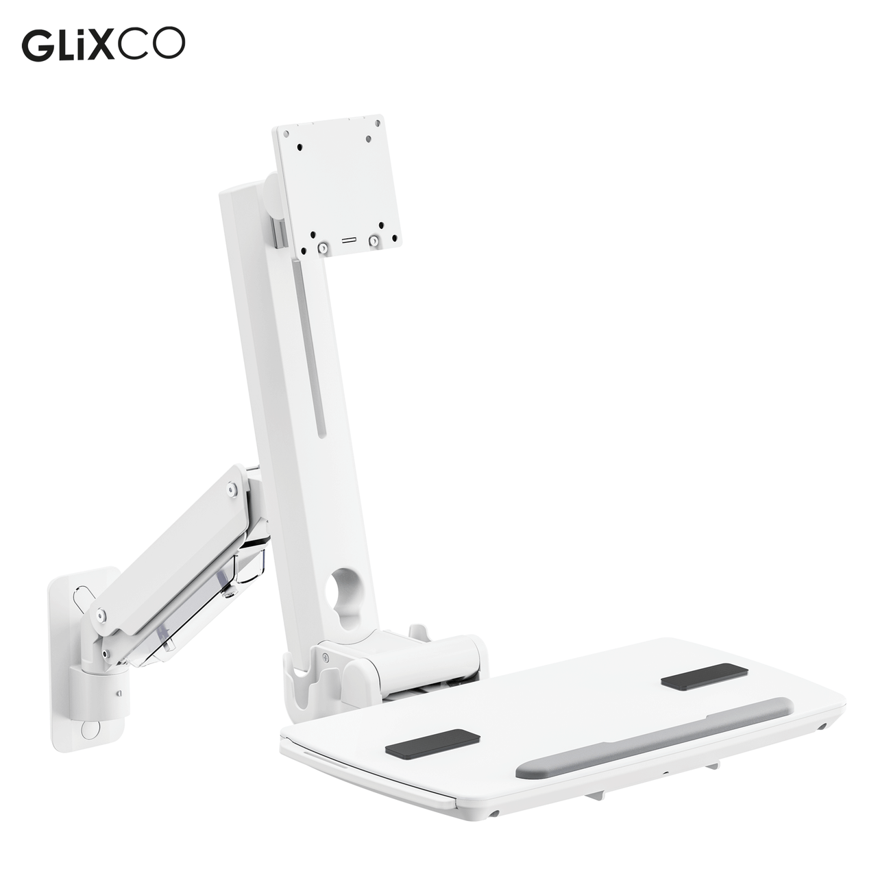 Estación de trabajo médico de pared para Monitor 17-49 Pulg