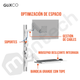 Estación de trabajo médica de pared de alta resistencia para Monitor 17-49 Pulg