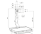 Carro Médico con Elevador de Gas y Soporte para Monitor 17 a 32 Pulg