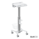 Carro Médico Multialmacén y Soporte Antirrobo para Laptop