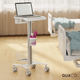 Carro Médico Multialmacén y Soporte Antirrobo para Laptop