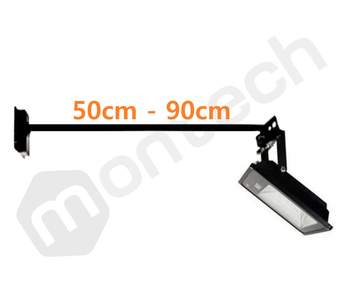 Soporte de pared para Proyectores de Luz - Largo Regulable 50cm - 90cm