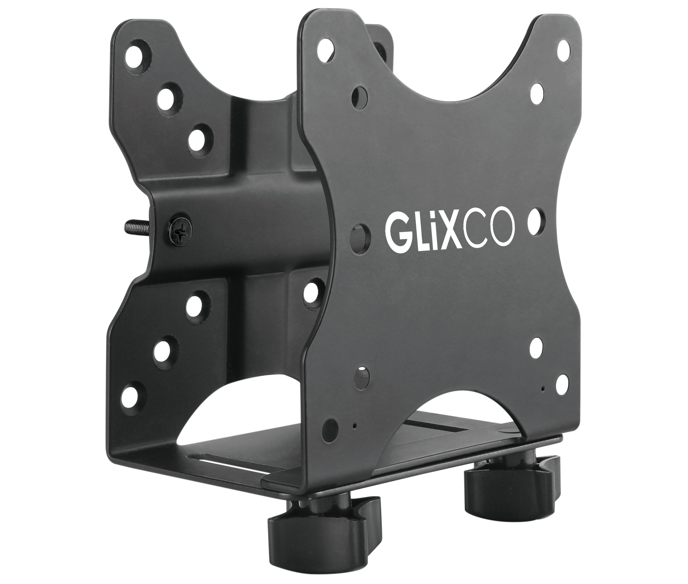 Soporte Universal para Mini PC/ CPU - Fijación Debajo de Escritorio, Poste Tubular y Rack