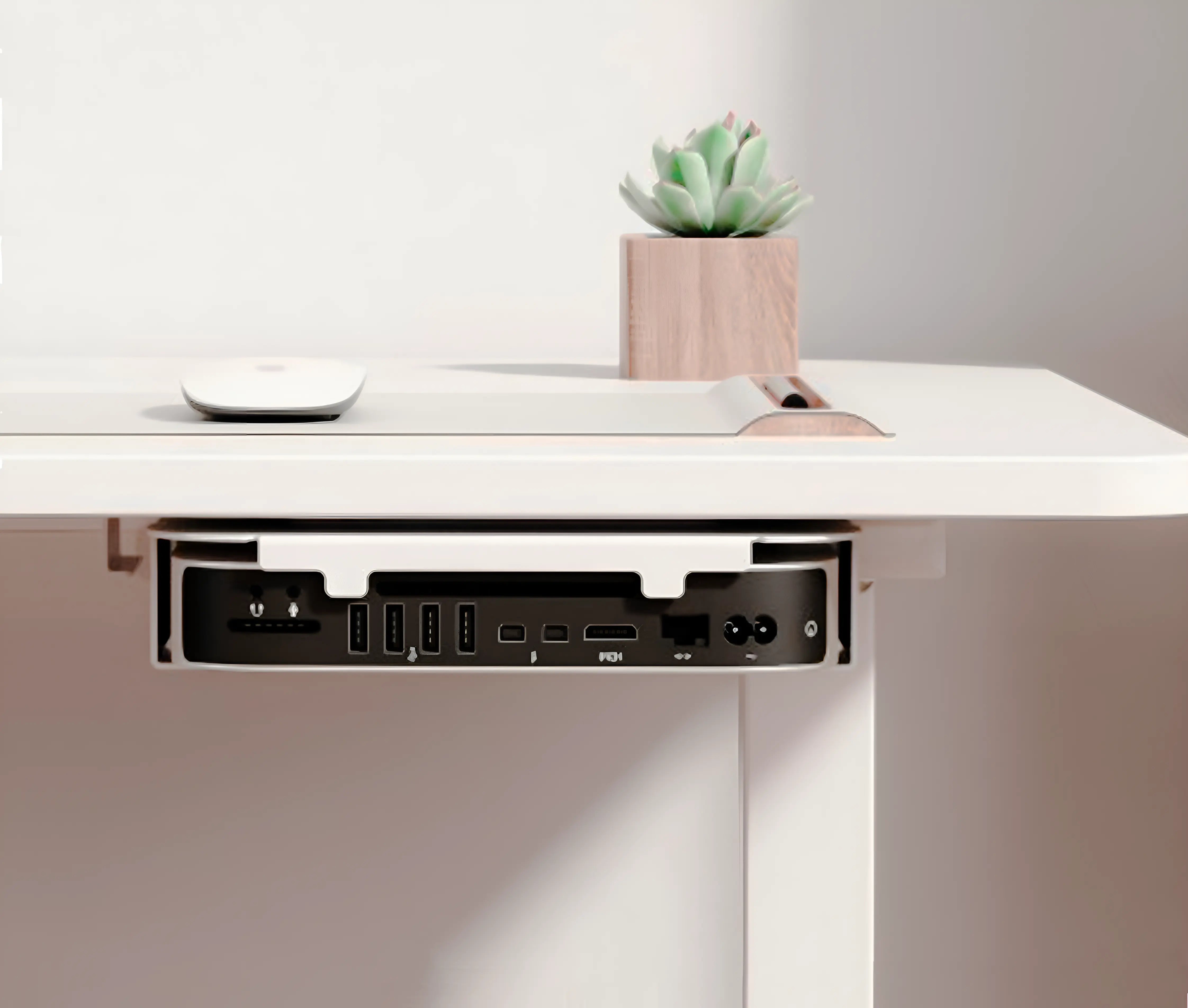 Soporte para Mac Mini / Montaje en Pared, Detrás del Monitor, Debajo del Escritorio