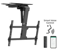 Rack Techo Eléctrico Plegable a Control Remoto  TV 37 a 65 Pulg / VESA Max 600x400mm / Carga 45 kg