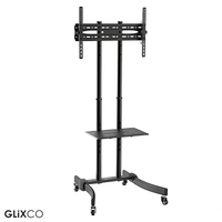 Pedestal con Ruedas para TV 37 a 70 Pulg / VESA Max 600x400mm / Carga 40 kg