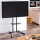 Pedestal con Ruedas para TV 37 a 70 Pulg / VESA Max 600x400mm / Carga 40 kg