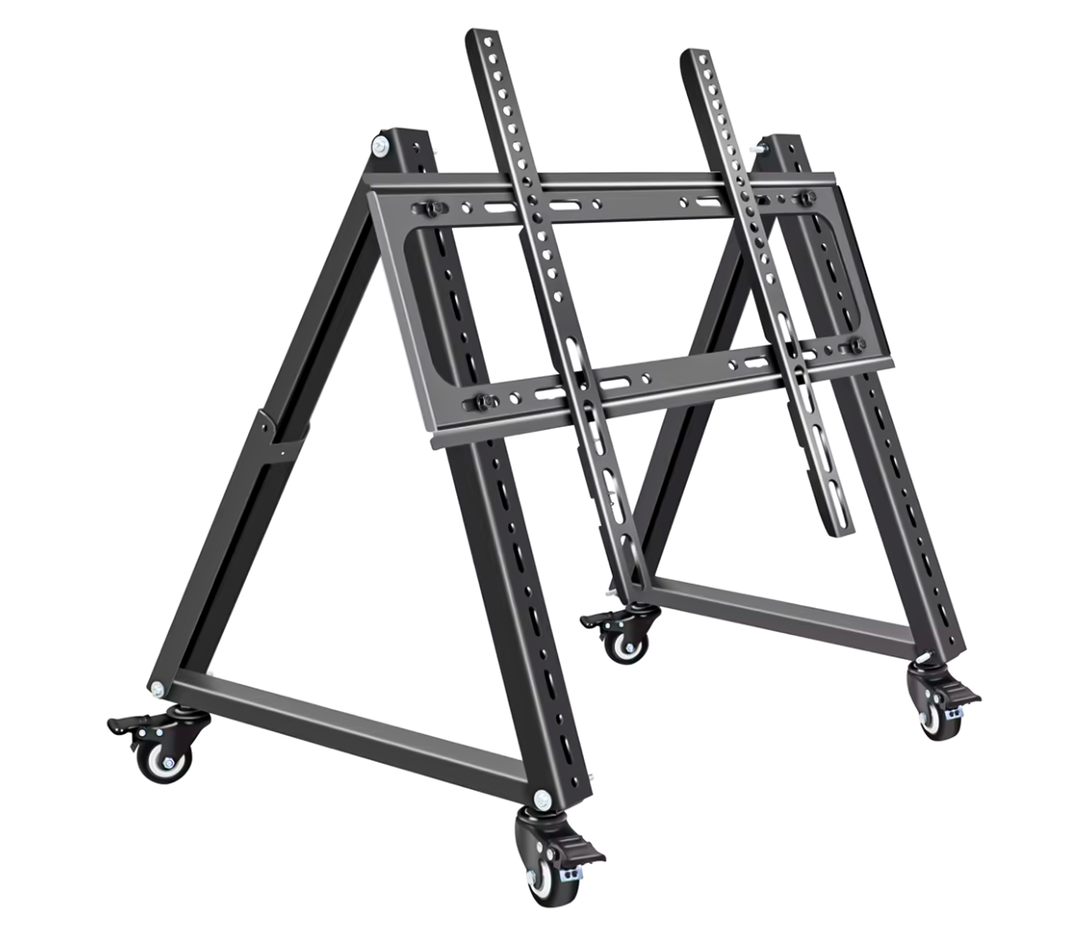 Soporte Rodante con Inclinación en Piso TV 32 a 70 Pulg / VESA Min 100x100mm & Max 400x400mm / Carga 75Kg