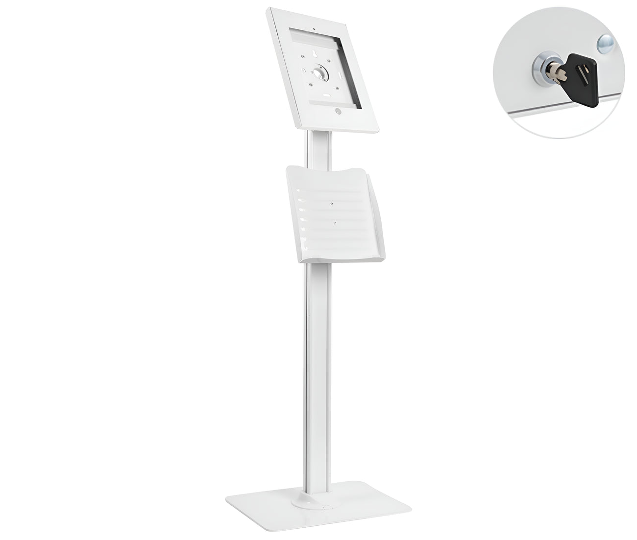 Pedestal Soporte Antirrobo para Tablet iPad PRO 12.9 Pulg
