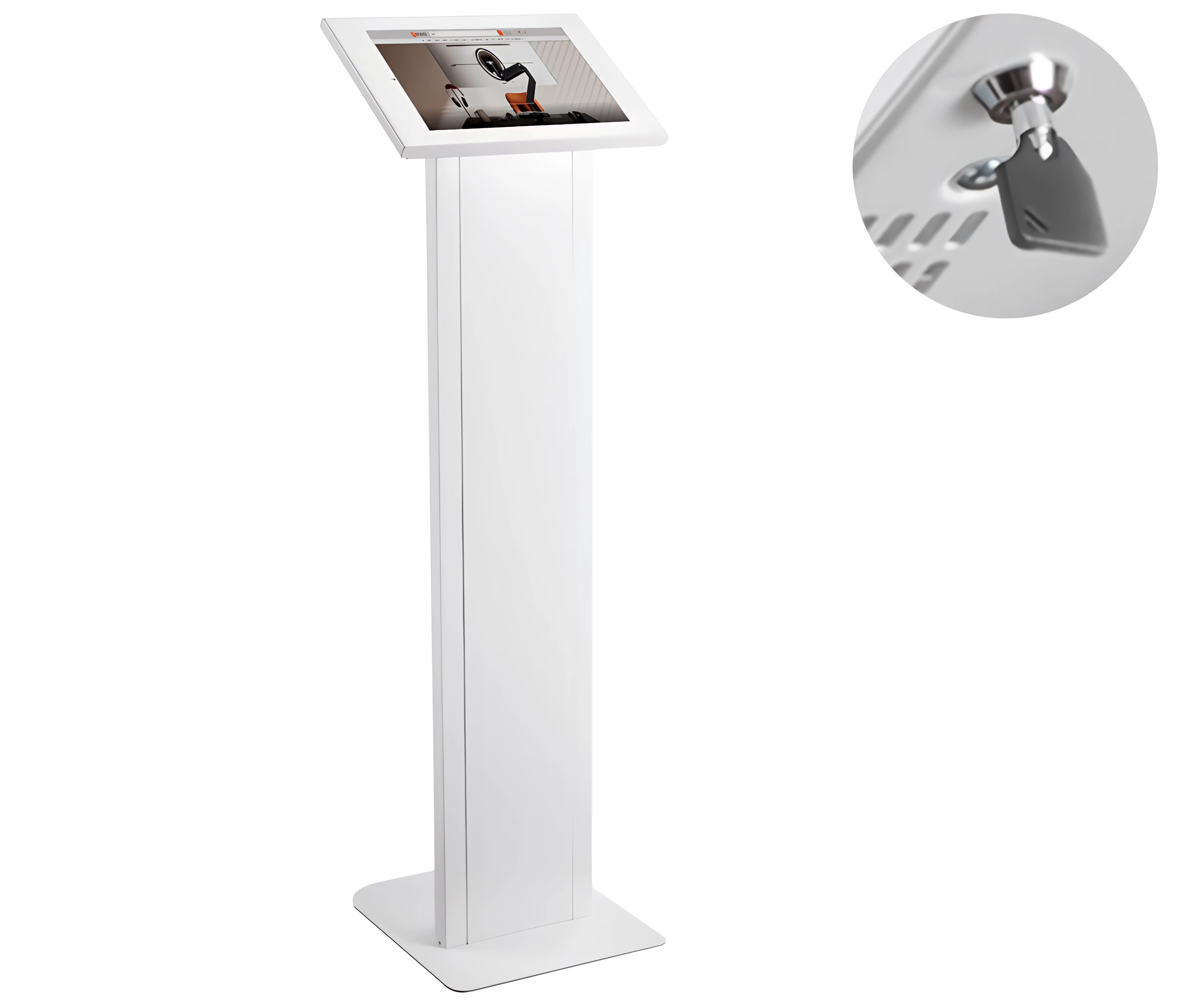 Quiosco Pedestal Antirrobo para Tablet iPad Pro (3ra GEN) de 12.9 Pulg