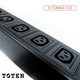 PDU Power Rack de 8 tomas C13 /  Enchufe Nema 5-15P  / Cable 3Mt x 16AWG