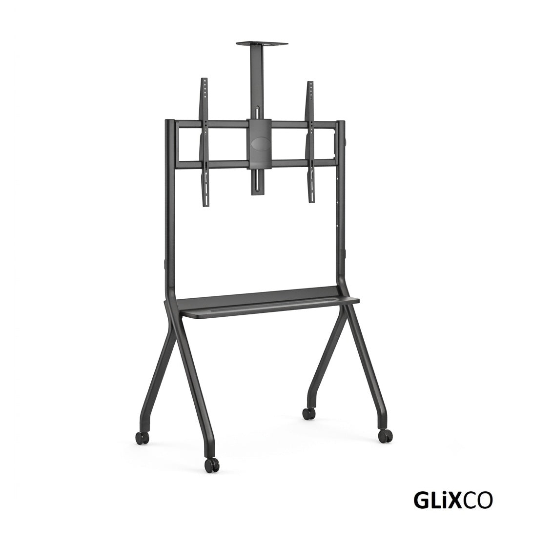 Rack Pedestal con Ruedas para TV 55 a 100 Pulg / VESA Max 900x600mm / Carga 120 kg