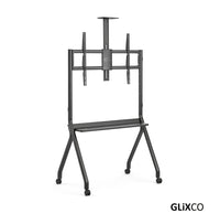 Rack Pedestal con Ruedas para TV 55 a 100 Pulg / VESA Max 900x600mm / Carga 120 kg