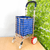 Coche de compras para Mercado / Carrito Plegable - Aluminio - 4 Ruedas