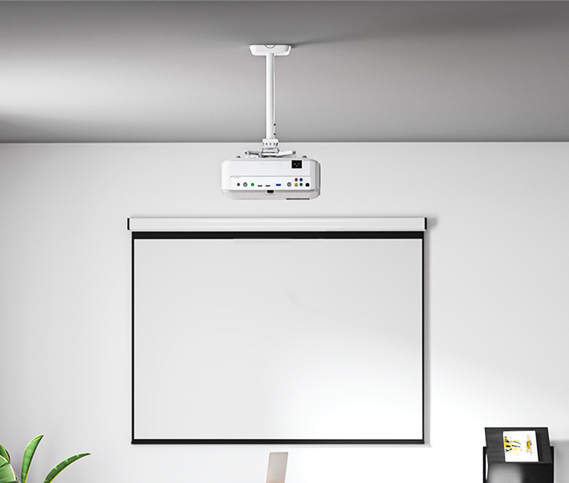 Soporte De Techo Para Proyector Con Mando A Distancia - Altura Regulable, Soporta 10 Kg, Fácil Instalación