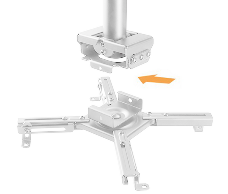 Rack Soporte para Proyector Pesado para Techo / Altura regulable 59 a 90cm