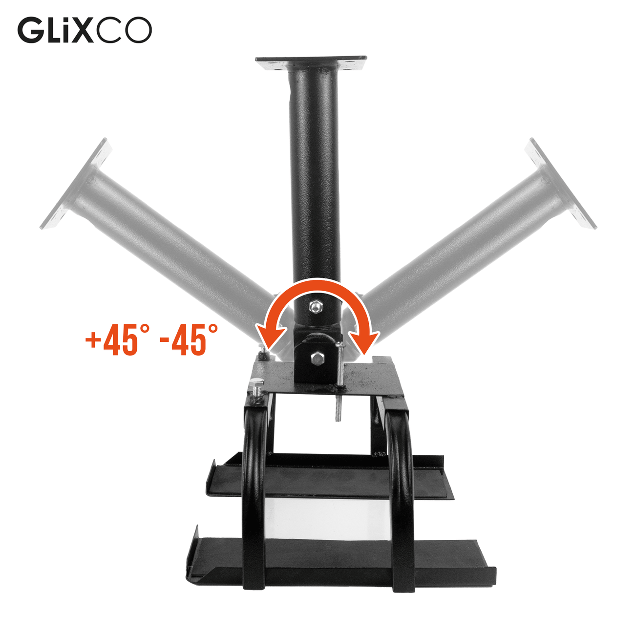 Soporte Techo para Proyector Tipo canastilla  Regulable / Altura Tubo 25.5 a 45 cm
