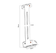Rack Soporte de Pared para Play Station 5 Slim