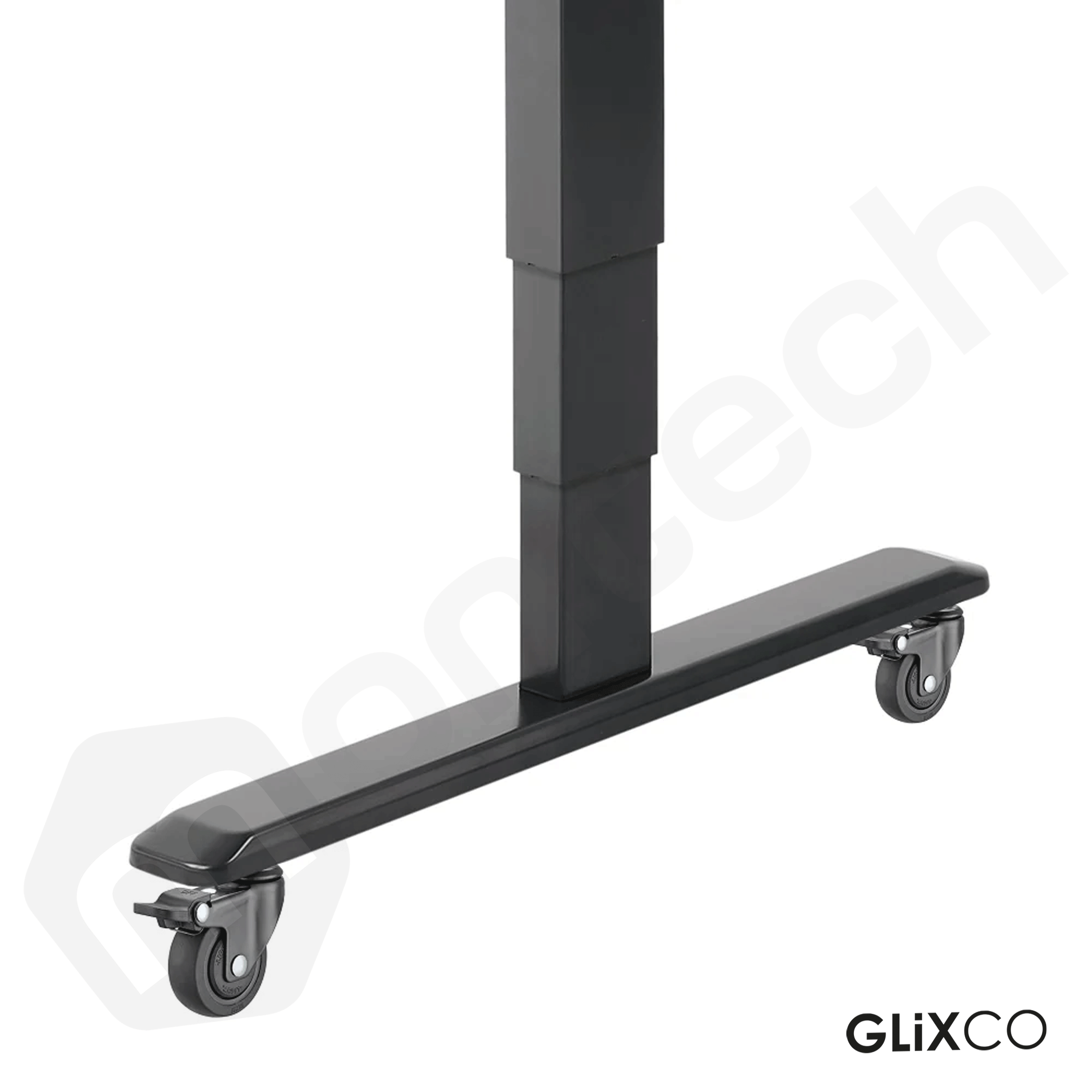 Rueda Garrucha 2" Pulg (50mm) con perno M8 y freno /  (x4)